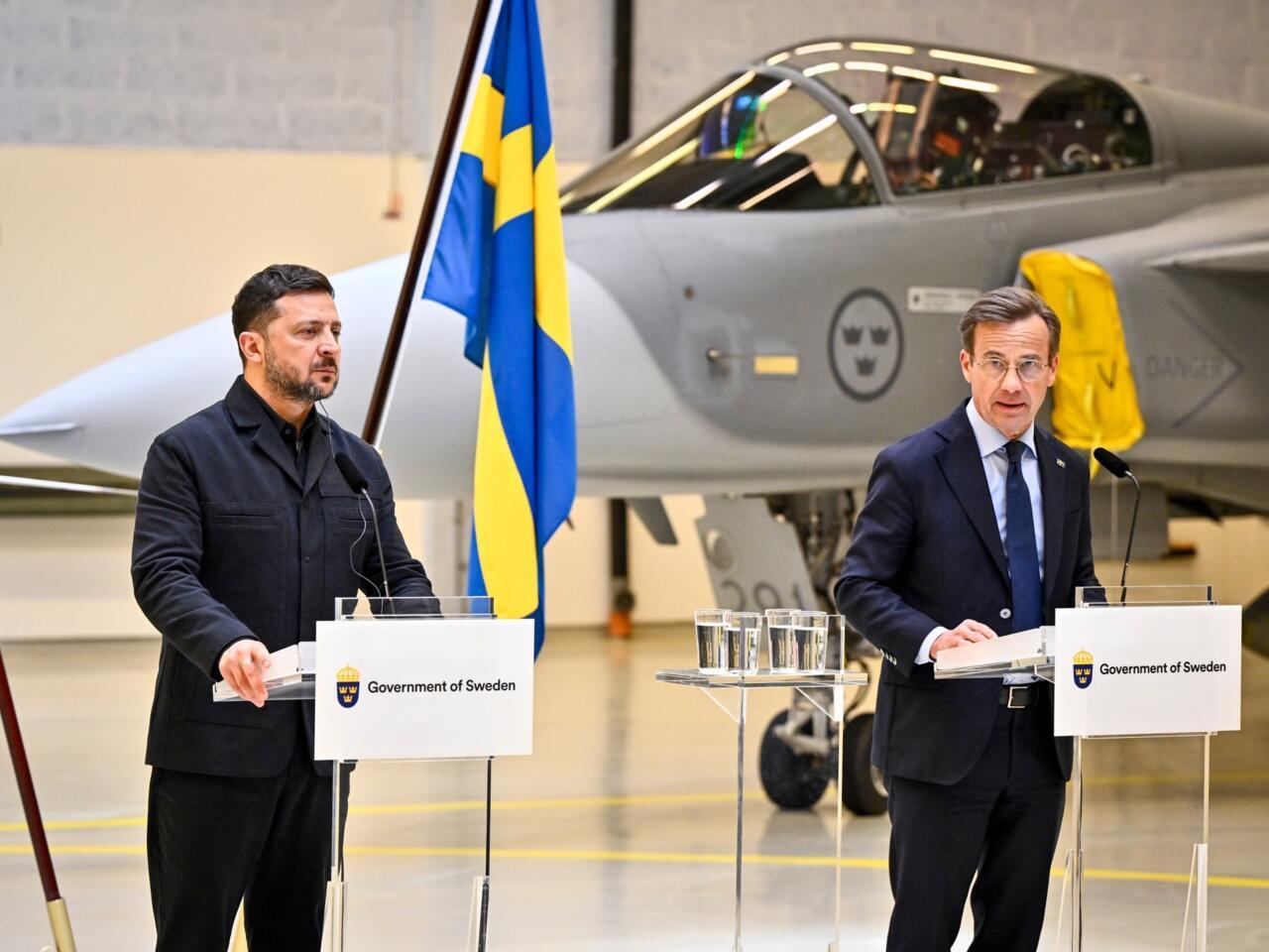 Sécurité : l’Ukraine obtient un important soutien aérien de la Suède