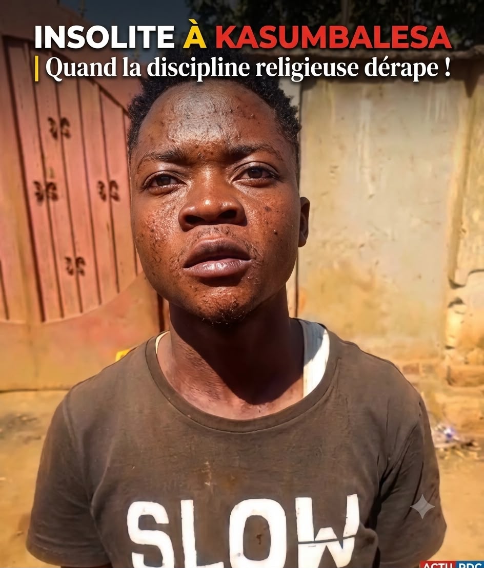 Insolite à Kasumbalesa : un pasteur frappe violemment un fidèle après plusieurs absences aux cultes
