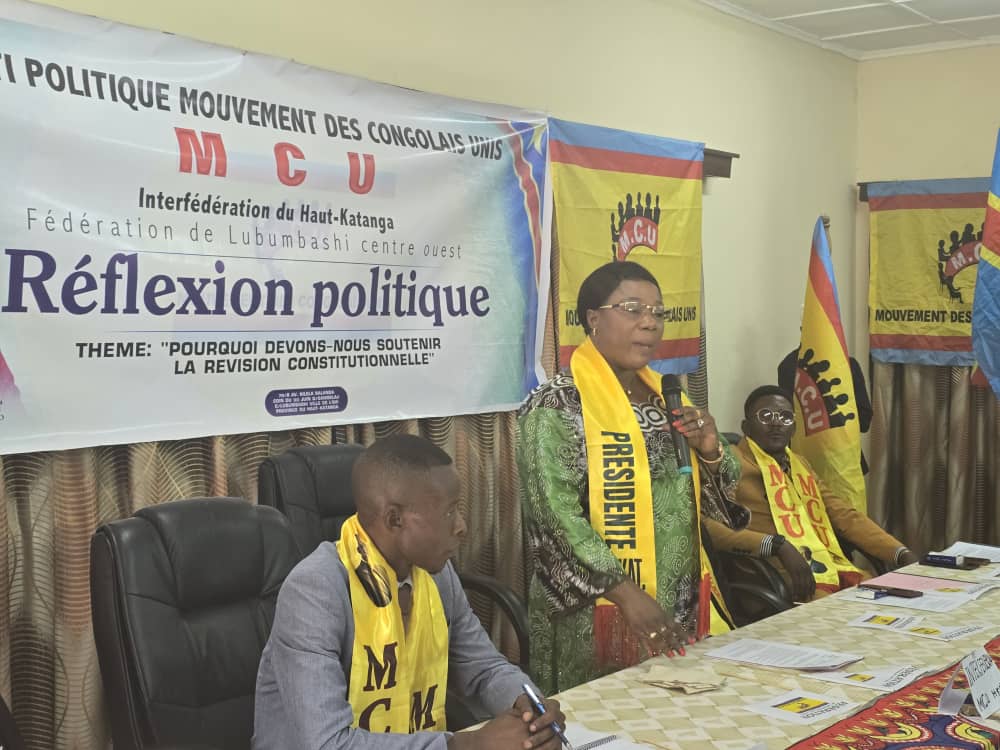 Révision constitutionnelle : le MCU galvanise ses troupes pour une réforme&nbsp;audacieuse