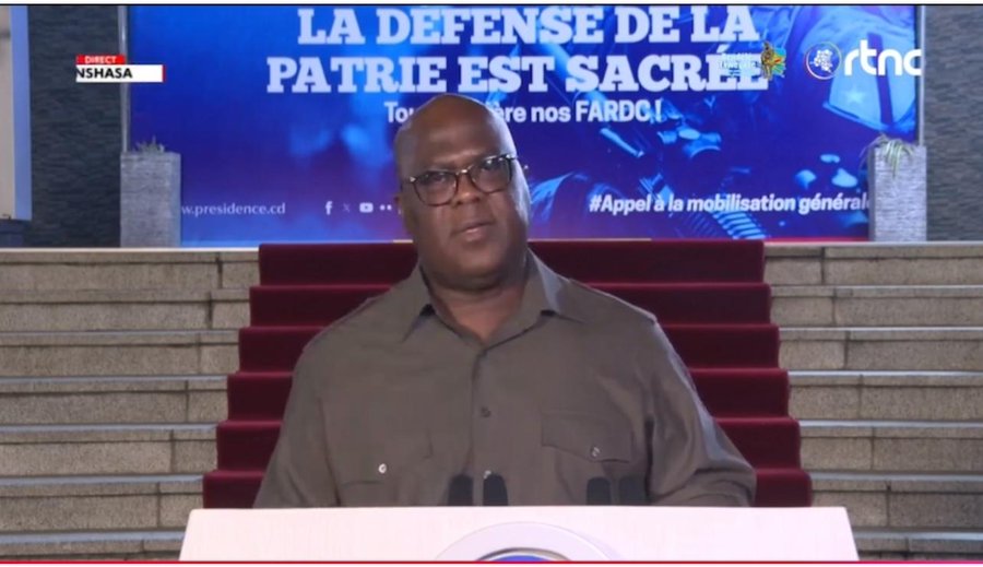 RDC : Félix Tshisekedi fustige la passivité de la communauté internationale face à l&rsquo;agression rwandaise
