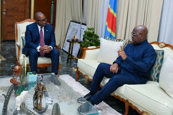 RDC – Crise sécuritaire : Félix Tshisekedi reçoit Sama Lukonde pour discuter des mesures diplomatiques et de la cohésion&nbsp;nationale