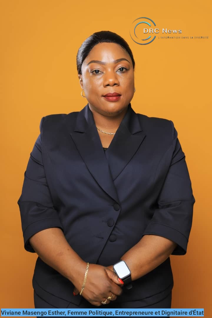 RDC – Viviane MASENGO ESTHER : Une icône du leadership féminin dans le&nbsp;Grand-Katanga