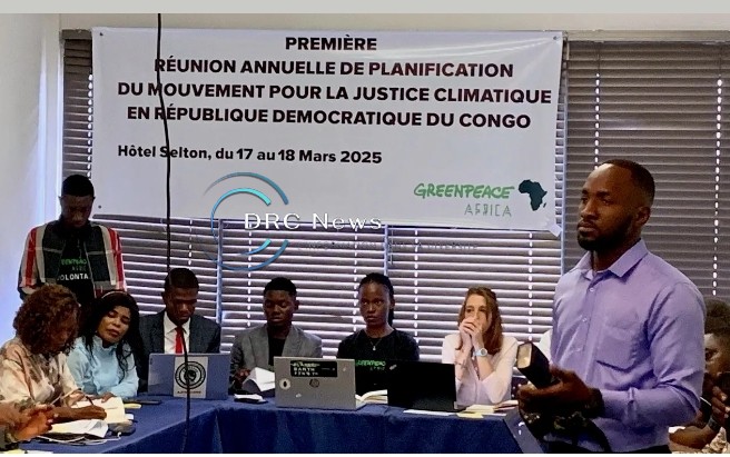 Kinshasa : Greenpeace Africa lance un atelier stratégique pour un avenir climatique durable en&nbsp;RDC