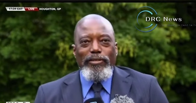 Rencontre entre Joseph Kabila et Thabo Mbeki en Afrique du&nbsp;Sud