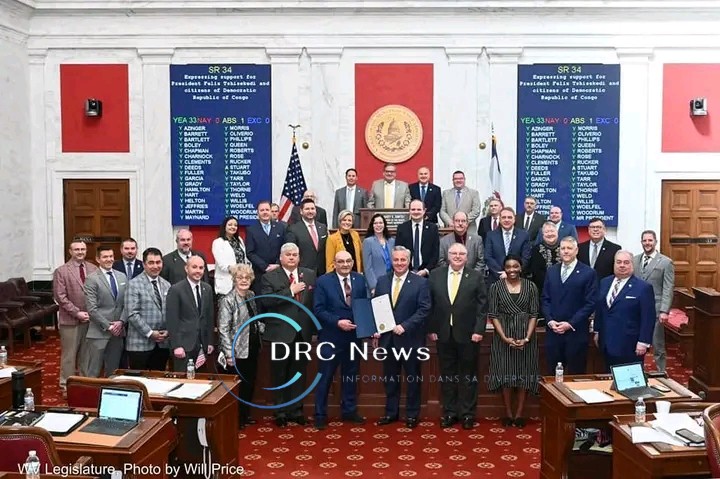 RDC-AFC/M23 : Le Sénat de Virginie-Occidentale adopte une résolution de soutien à la&nbsp;RDC