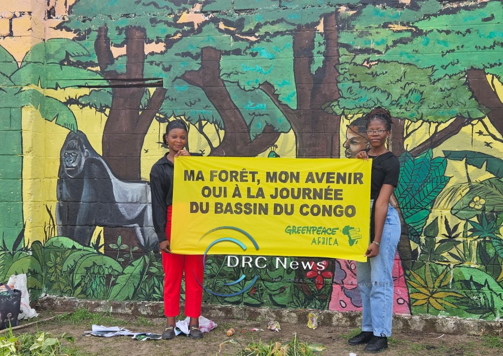 Protection de l&rsquo;environnement en RDC : Greenpeace Africa plaide pour l&rsquo;instauration de la Journée du Bassin du&nbsp;Congo