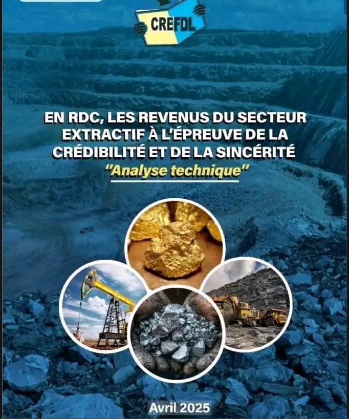 RDC : un écart de 58,7 milliards USD entre la valeur réelle des matières premières et les recettes captées par l&rsquo;État&nbsp;(CREFDL)