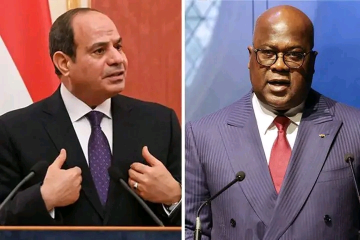 RDC – Égypte : Tshisekedi et Al-Sissi plaident pour une coopération renforcée dans la région du&nbsp;Nil