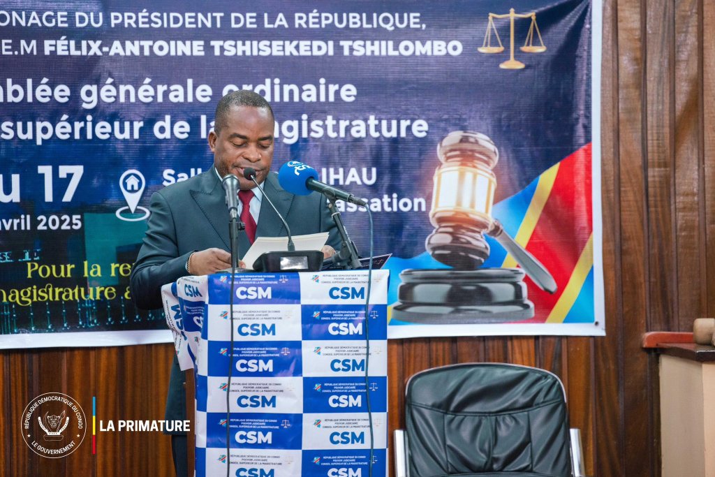 RDC : Clôture de l’Assemblée Générale Ordinaire du Conseil Supérieur de la Magistrature, un jalon pour les réformes&nbsp;judiciaires