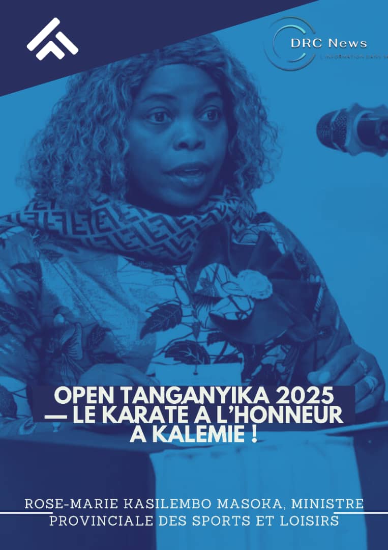 RDC : Lancement officiel de la première édition de l’Open Tanganyika de Karaté