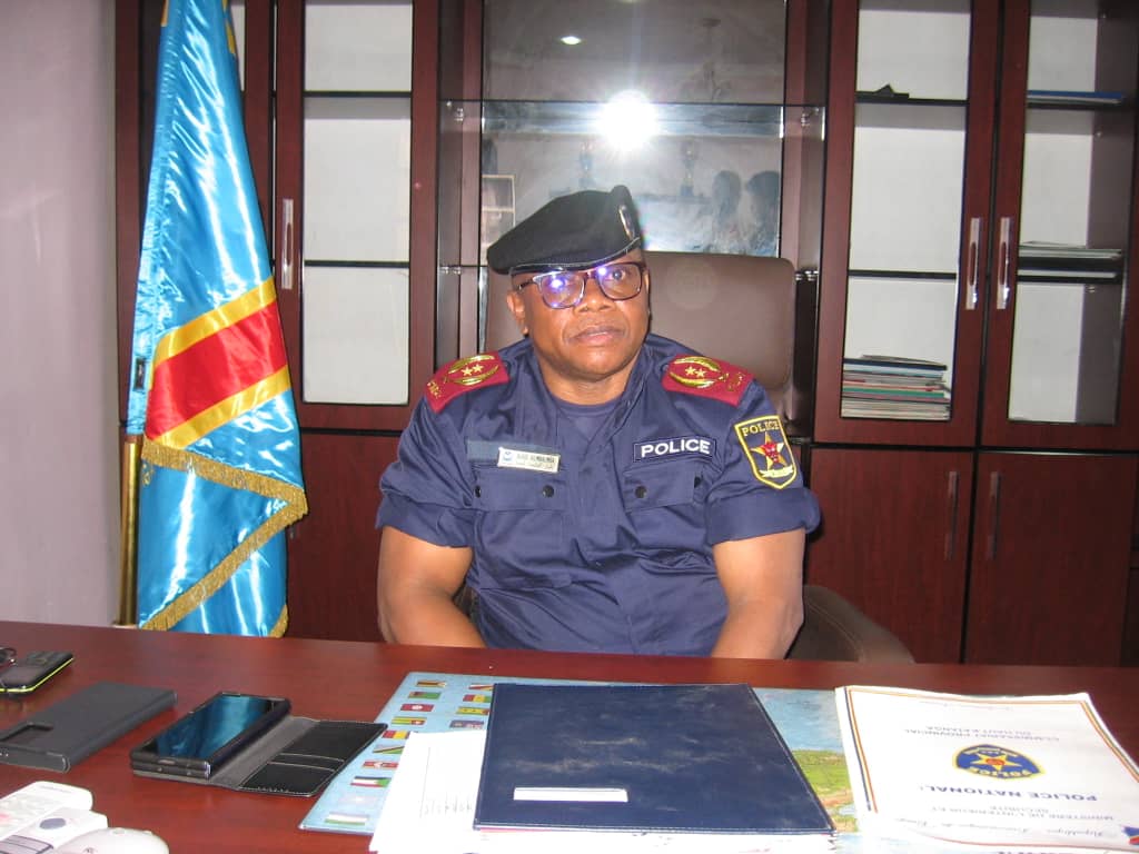 Haut-Katanga : le général Blaise Kilimbalimba fixe le cap d’une police républicaine et proche de la&nbsp;population