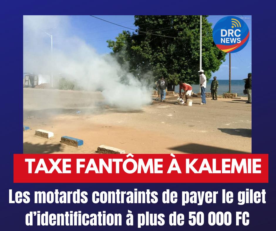 Kalemie : Affrontements entre motards et Police de circulation autour d’une taxe&nbsp;controversée