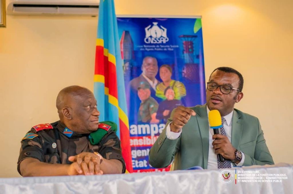 Ituri : Jean-Pierre Lihau informe les forces de sécurité sur le régime spécial de sécurité&nbsp;sociale